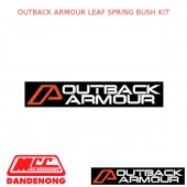 OUTBACK ARMOUR LEAF SPRING BUSH KIT - OASU210032K